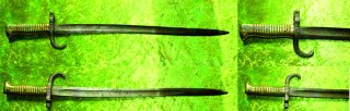Bayern M1869 Bajonett für Werder Gewehr