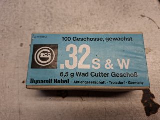 100 Geschosse 32 Wadcutter