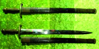 Italien Faschinenmesser mit Scheide selten