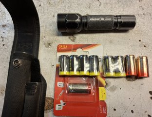 Infrarotlampe Pelican M6 Mit Batterien