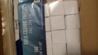 Gunslick Cotton Patches .243,.270Cal