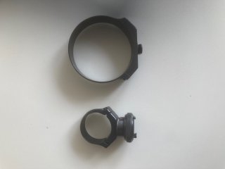 Schwenkmontage Hinter- und Vorderfuß für ein Glas 3-12x56 Glas