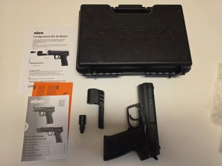 Gas- und Signalpistole Röhm RG 96 Match 9 mm P.A.K., TOP
