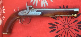 Österreicher offizier perkussion pistole um 1810