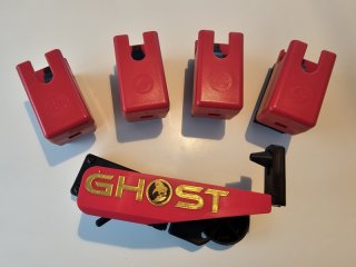 Ghost The One IPSC Holster (Tanfoglio) + 4x Ghost Hybrid Magazinhalter
