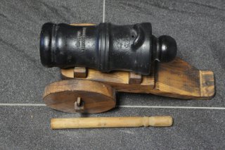 Vorderlader Standböller, Kanone, Böller Kal. 26 mm, 10 Kg