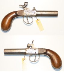 französisches Perkussionsterzerol um 1860