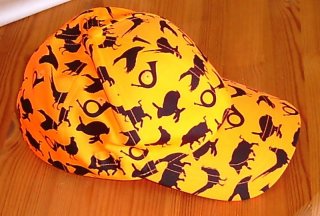 Jagd Mütze Cap signal orange