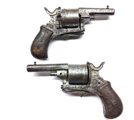 Taschenrevolver System Gasser Belegstück