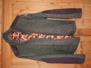 Original XXL WILD Jagd/Wendejacke Gr. 52/54 Material Art Fleece/Softshell TOP verarbeitet!