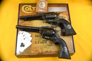 Limitierte Edition*Colt SAA Double Action Aces Duel * 4,5 mm BB im Starter Set
