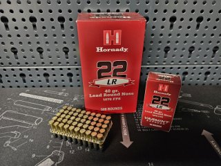 Hornady Patronen .22lr. Lead Round Nose 40gr. 500 Patronen