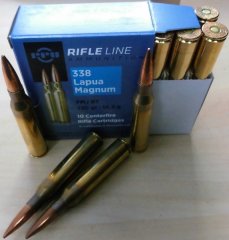 Munition PPU 338 LM VM 250gr