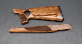 Sauer 202, Jagd-Lochschaft Set, Nußbaum HKIV, bayr. Backe, Neuware