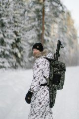 ANAR Gewehrrucksack ROSTO grün-camo
