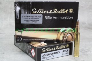 Sellier&Bellot .30-06 Spr. SPCE 180gr. 11,7g 20 Stück 157721