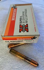 20x Patronen .458 Winchester Magnum, 510 gr Teilmantel,