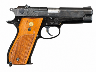 Smith & Wesson Mod. 39-2 halbautomatische Pistole 9mm Luger, neuwertig