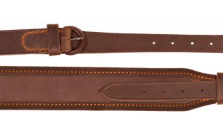 Gewehrriemen Pull-Up Büffelleder 30 - 50mm breit | rutschfest Länge 103cm (verstellbar) handegenäht