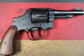 Revolver SMITH & WESSON Modell Victory Kaliber .38S&WSpecial Rarität