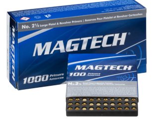 1000 Stück MAGTECH Zündhütchen Large Pistol 2 1/2 L.P. LP NEU SOFORT LIEFERBAR vgl. CCI 300 Fed #150