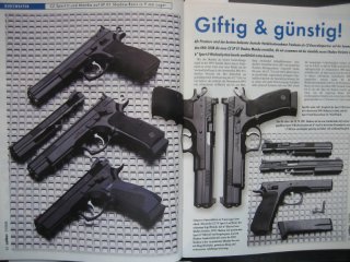Caliber-Heft -- ** CZ Sport II und Mamba auf SP 01 Shadow-Basis in 9 mm Luger **