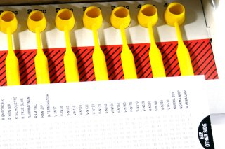 LEE POWDER MEASURE DIPPER KIT #90100 - Original Set mit 15 Pulvermessbechern inkl. Pulvertabelle NEU