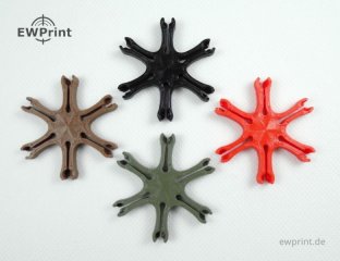 5x Zündhütchensetzer Capper Perkussion verschiedene Farben