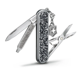 Victorinox Classic SD Brilliant Crystal Taschenmesser mit 5 Funktionen