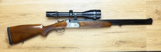 Bockbüchsflinte Antonio Zoli Kal. .222rem + 16/70 inkl. Zielfernohr Kahles Helia L 3-12x56