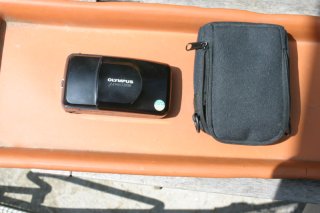 Für Fotosammler Kleinbildkamera Olympus mju Zoom mit Tasche