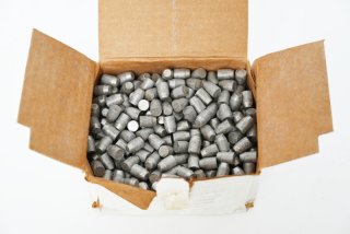 400 Hornady Blei Geschosse, 180 Grain SWC, für 10 mm Kaliber, in lädierter Originalverpackung
