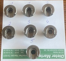 7 Hülsenhalter