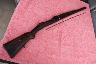 Deutsches Gewehr Mod 98. Holz Schaft.