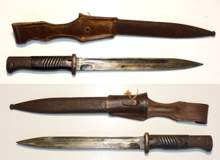 deutsches Bajonett 98k, mit Koppelschuh