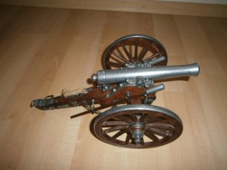 KANONE US BÜRGERKRIEG DAHLGREN 1861 GROSSMODELL
