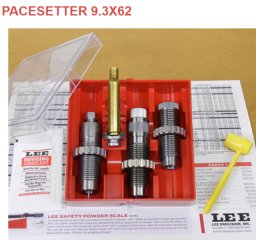 LEE 3-Die-Pacesetter Langwaffen Matrizensatz-SET Full-Length | 9,3x62 9.3x62 9,3 x 62 | #90654 NEU