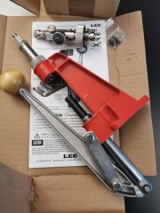LEE Druckluftpresse für LEP Patronen 4,5 mm oder 5,5 mm