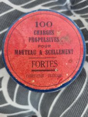 s.altePatronen 6mm lang aus Frankreich, 50/60 Jahr