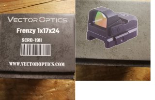 Frenzy 1x17x24 Rotpunktvisier Vector Optics