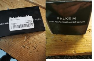 Falke M Taktisches Reflexvisier Rotpunkt