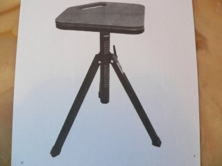 sitzhocker / auflageschießen