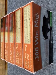 Munition Blaser CDC 300 Win Mag 100 Schuss 5 Schachteln bleifrei aus einem Los