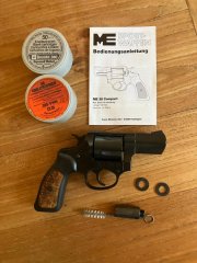 Cuno Melcher ME 38 Compact 9mm Schreckschuss Revolver