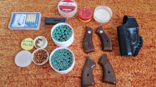 KONVOLUT - ERMA - RÖHM - MUNITION - HOLSTER u.s.w