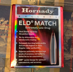 100 Stk. Hornady Geschosse ELD Match 178 grs. .30 Cal. (308)
