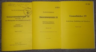 Beschreibung Dienstanweisung Panzerabwehrbüchse 38 & 39 und Granatbüchse 39 von 1939-43