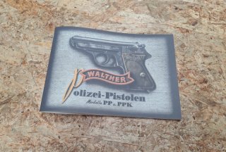 Walther PP und PPK Bedienungsanleitung 1939 in Farbe frühe Repro in Top Qualität Dienstvorschrift