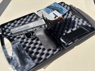 HECKLER & KOCH HK 45 Full Size 45 ACP Auto wie Neu & IMI Holster