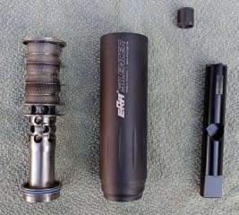 ERA SILENCER STI3D Kaliber .357 / 9,5 Eraloc inkl Eraloc Mutter M 15/1